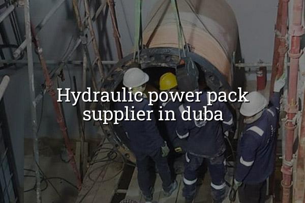 Hydraulic Power Pack Supplier in Duba