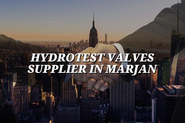 Hydrotest Valves Supplier in Marjan