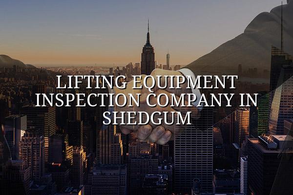 Lifting Equipment Inspection Company in Shedgum