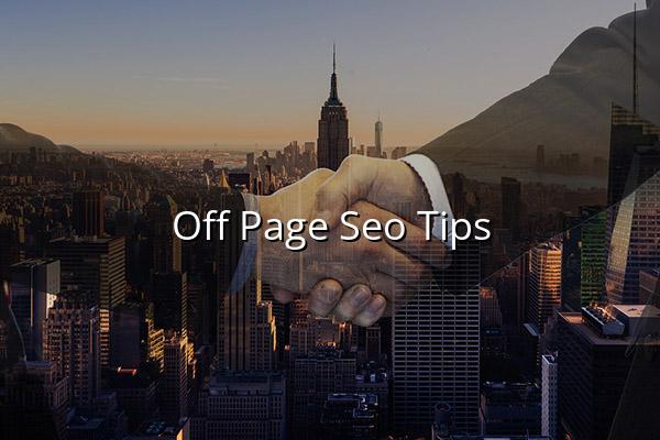 Off Page SEO Tips