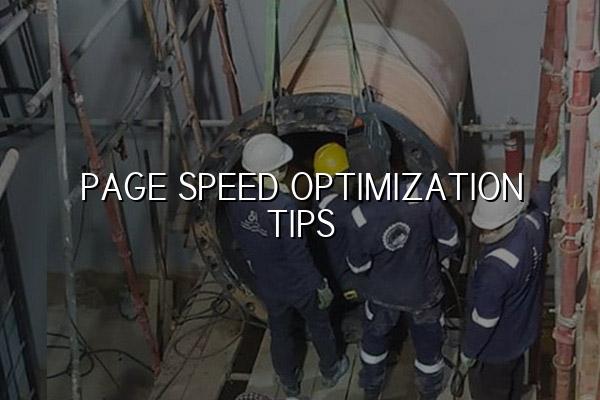 Page Speed Optimization Tips