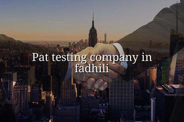 PAT Testing Company in Fadhili