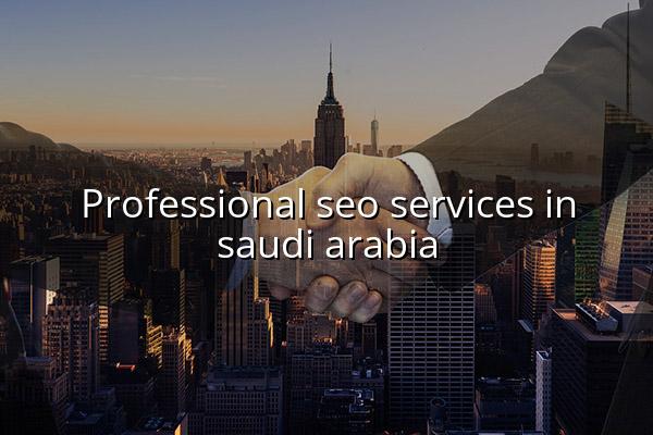 Professional SEO Services in Saudi Arabia
