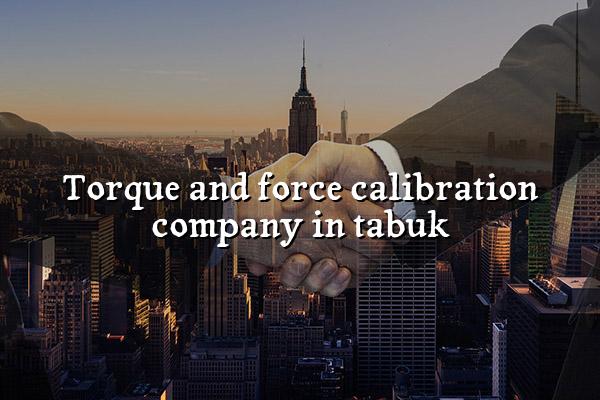 Torque and Force Calibration Company in Tabuk