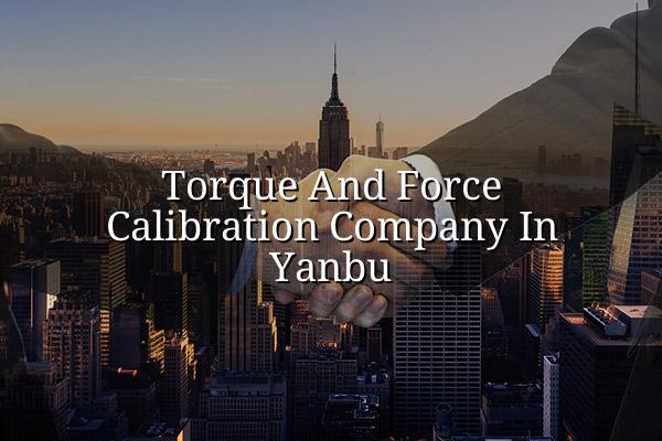Torque and Force Calibration Company in Yanbu