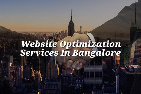 Website Optimization Services in Bangalore