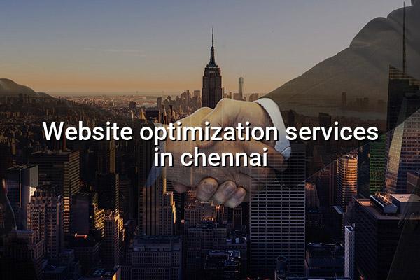Website Optimization Services in Chennai