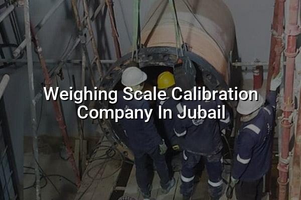 Weighing Scale Calibration Company in Jubail