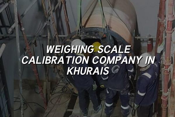 Weighing Scale Calibration Company in Khurais